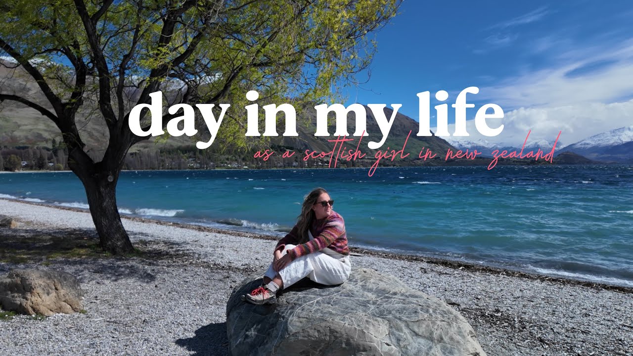 leaning into my 1st new zealand spring | returning to content creation, trip to wānaka & journaling 