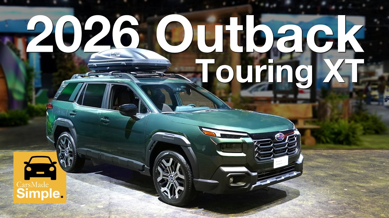 Subaru Outback Touring XT 2026 года | Красивый интерьер, но слишком дорого?