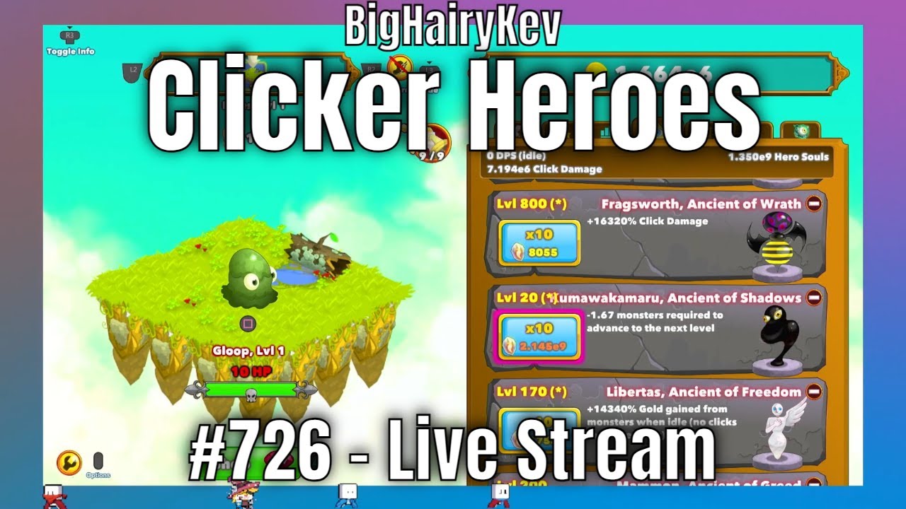 Clicker Heroes #726 - Live Stream