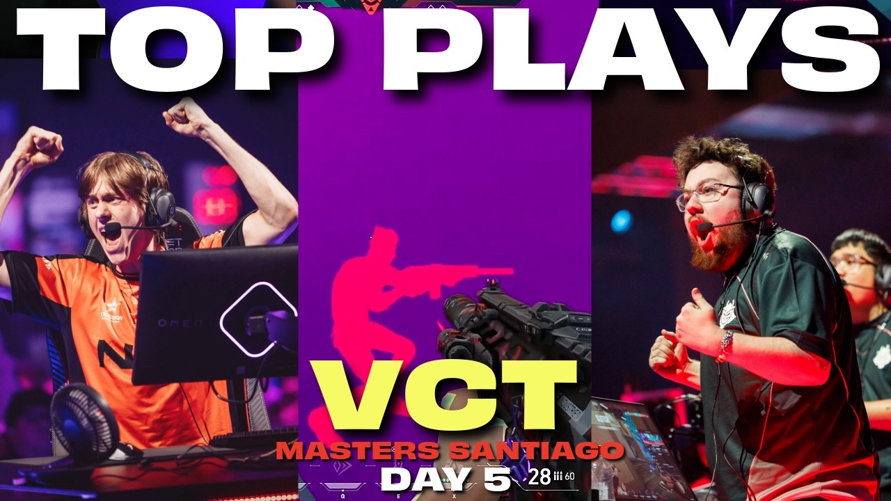 Top VCT Plays of Day #5 |  Valorant Masters Santiago 2026