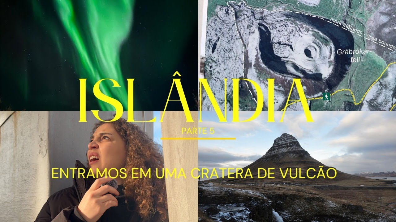 #Vlog Islândia 5 Aurora Boreal, Cratera de Vulcão, Cachoeira de Game of Thrones, Baleias e Reykjavik