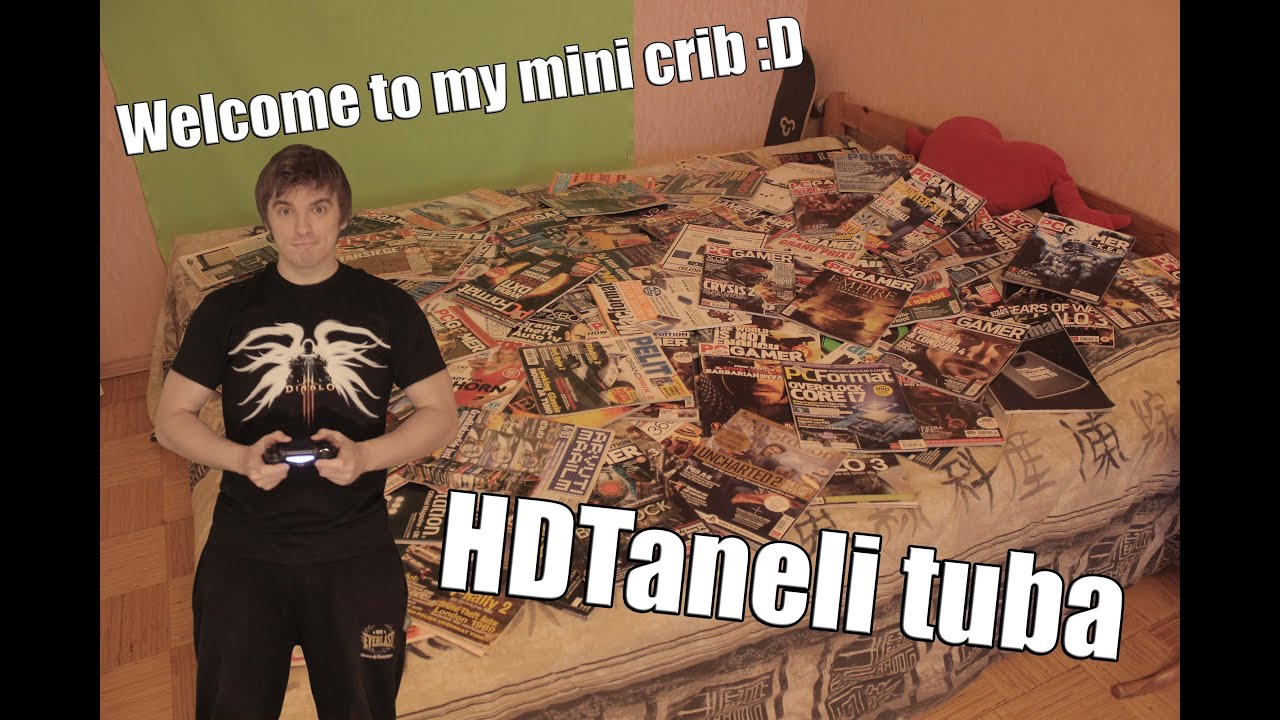 Welcome to my CRIB! HDTaneli Gaming Room (1080p) HD!