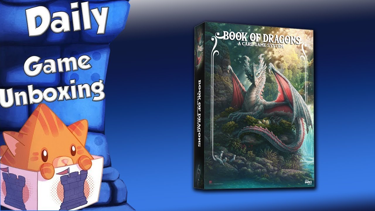 Daily Game Unboxing -  Book of Dragons