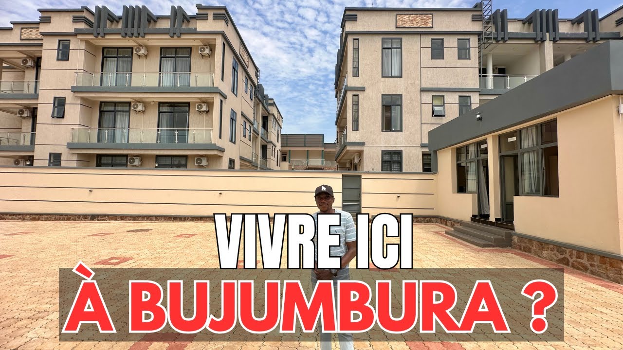 Tu peux vivre ici ? Appartements VIP à Bujumbura (Ngagara 9).