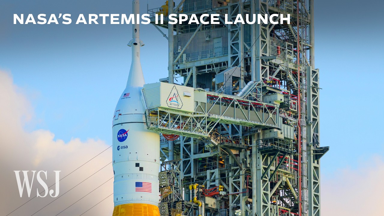 Watch: NASA Launches Crewed Artemis II Rocket on Moon Mission | WSJ