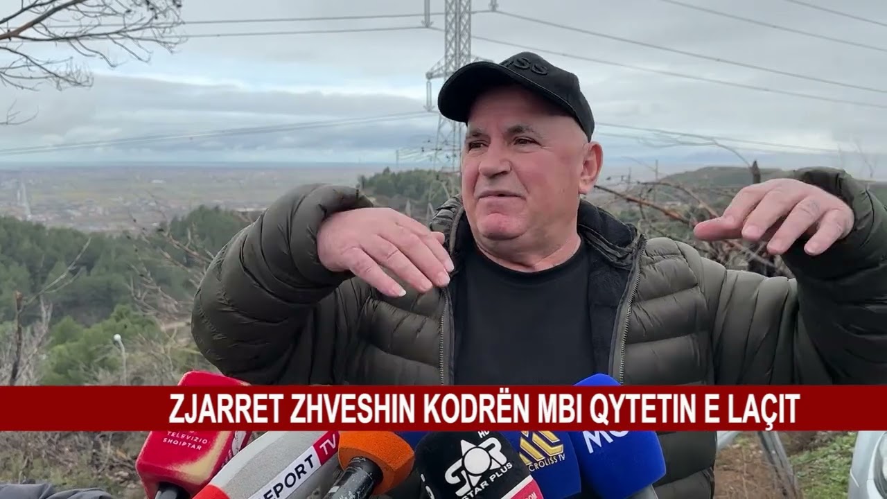ZJARRET ZHVESHIN KODRËN MBI QYTETIN E LAÇIT
