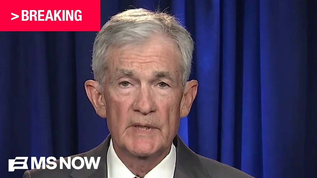 BREAKING: Federal Reserve Chair Jerome Powell confirms he is under investigation by Trump&rsquo;s DOJ