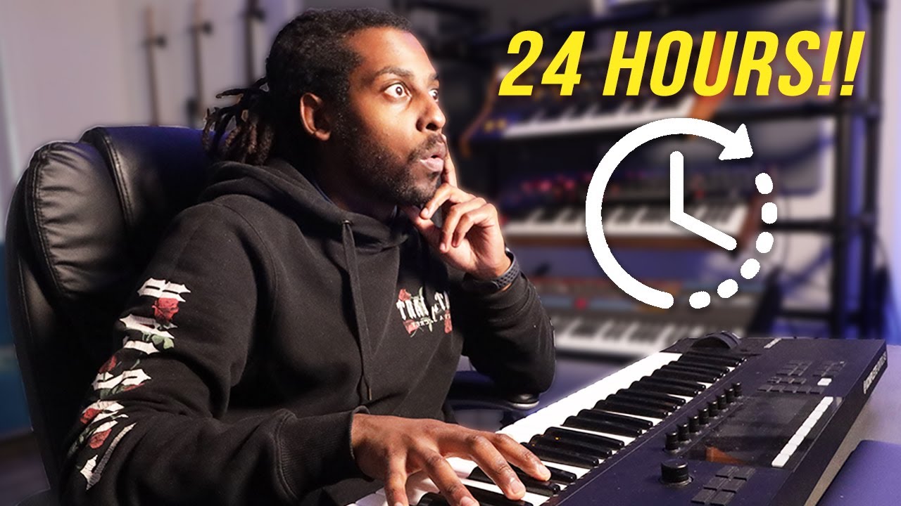 I TRIED MAKING BEATS FOR 24 HOURS STRAIGHT!!