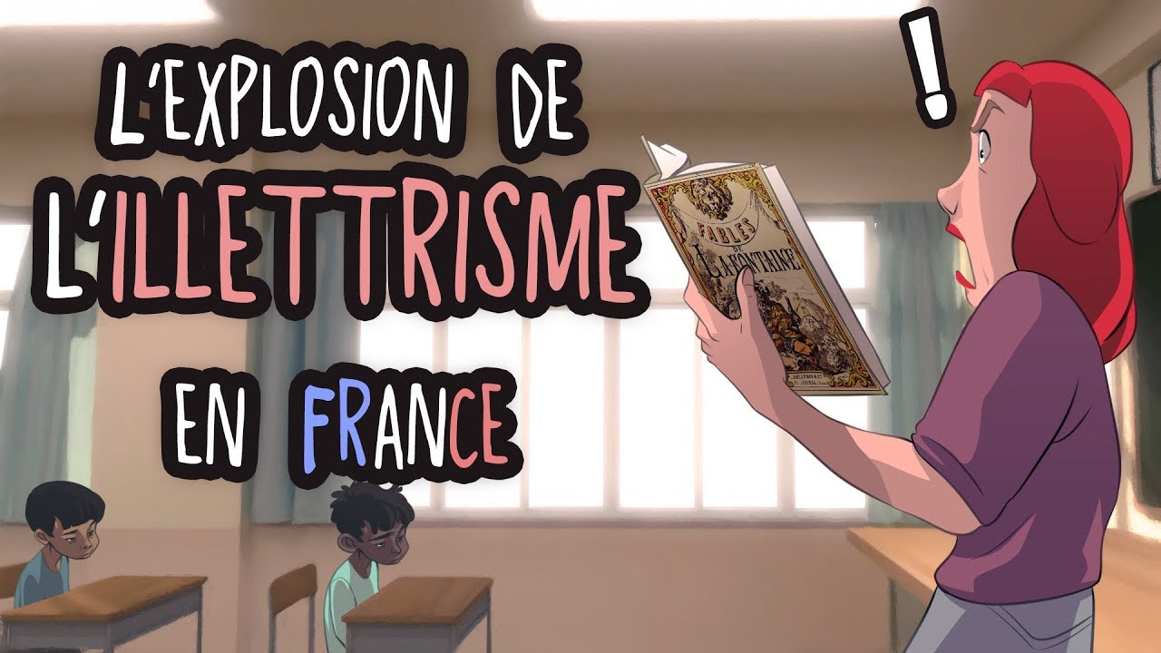 L'explosion de l'illettrisme en France - ACTU ANIMÉE #15