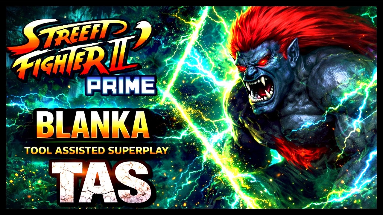 【TAS】STREET FIGHTER II PRIME (v0.72) - BLANKA MAX DIFFICULTY (NO DAMAGE)