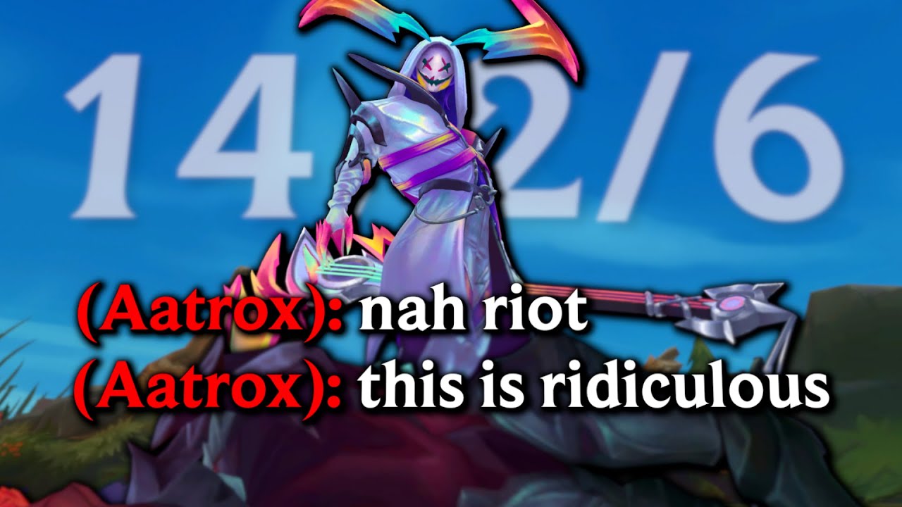 My Red Kayn Broke Aatrox's Mind...