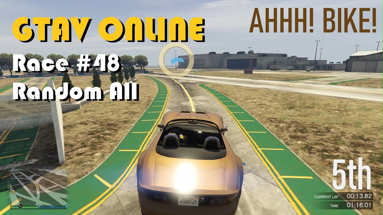 GTAV Race #48 Random All. Cycling Pain!