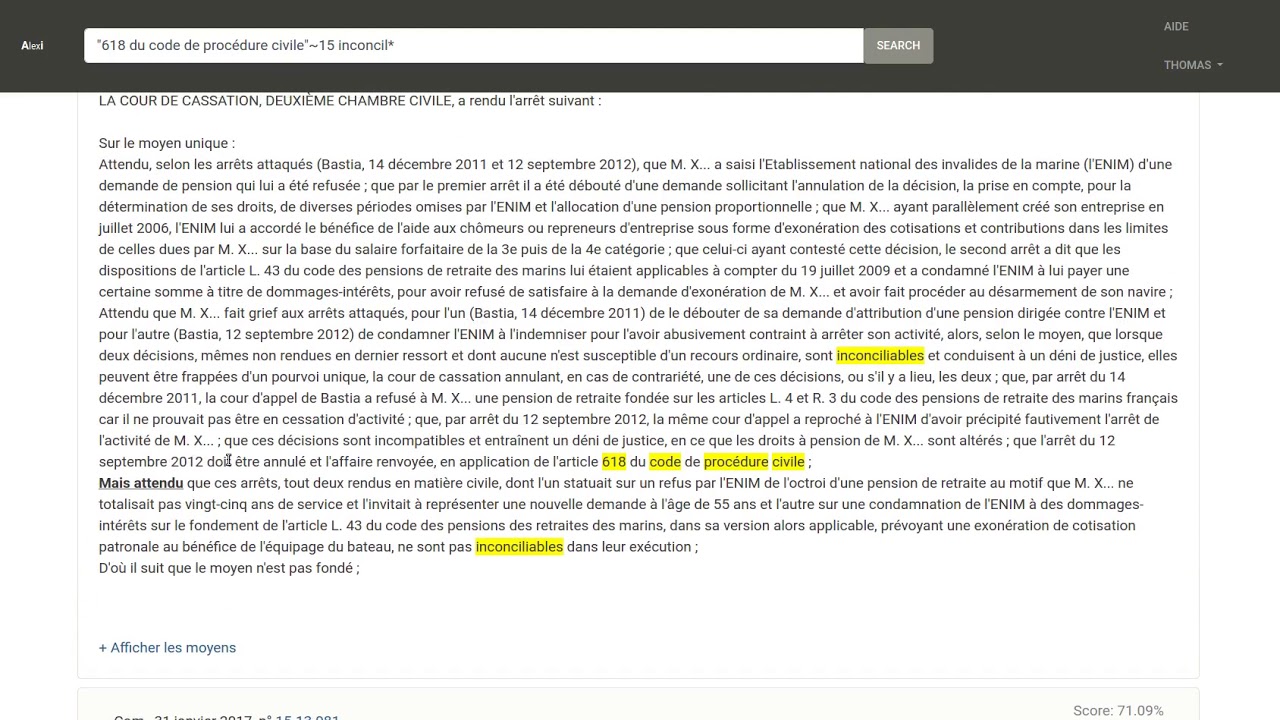 Jurisprudence : la contrari&eacute;t&eacute; de d&eacute;cisions