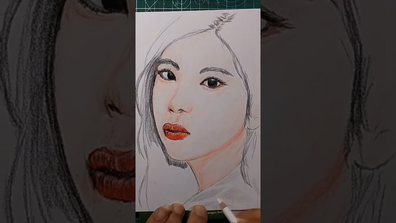 Draw Ruka Baby Monster #music #drawing #shortvideo #kpop #ruka #babymonster
