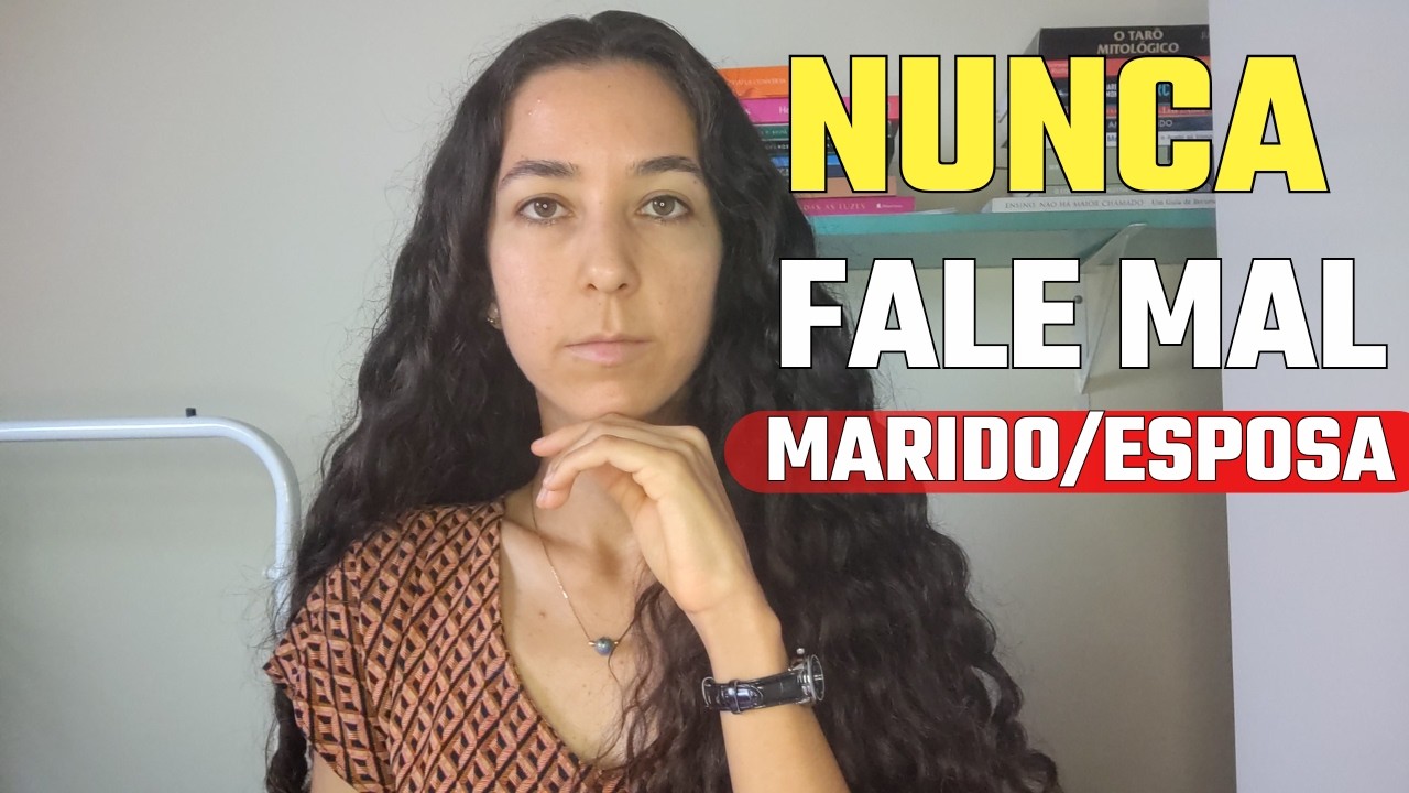 Nunca fale mal do seu relacionamento para NINGUÉM