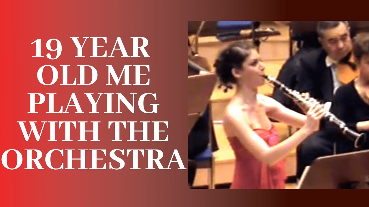 19 year old clarinetist plays Weber Concerto No.2