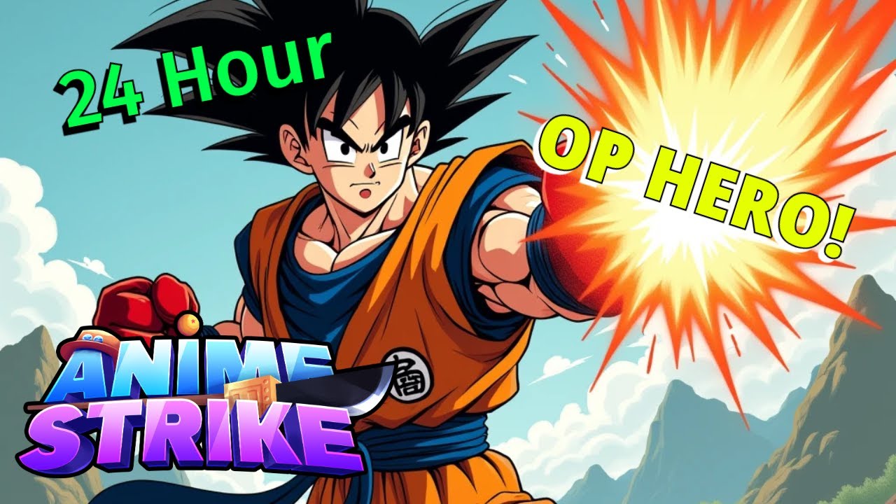 GETTING OP 24 Hour Grind Anime Strike!