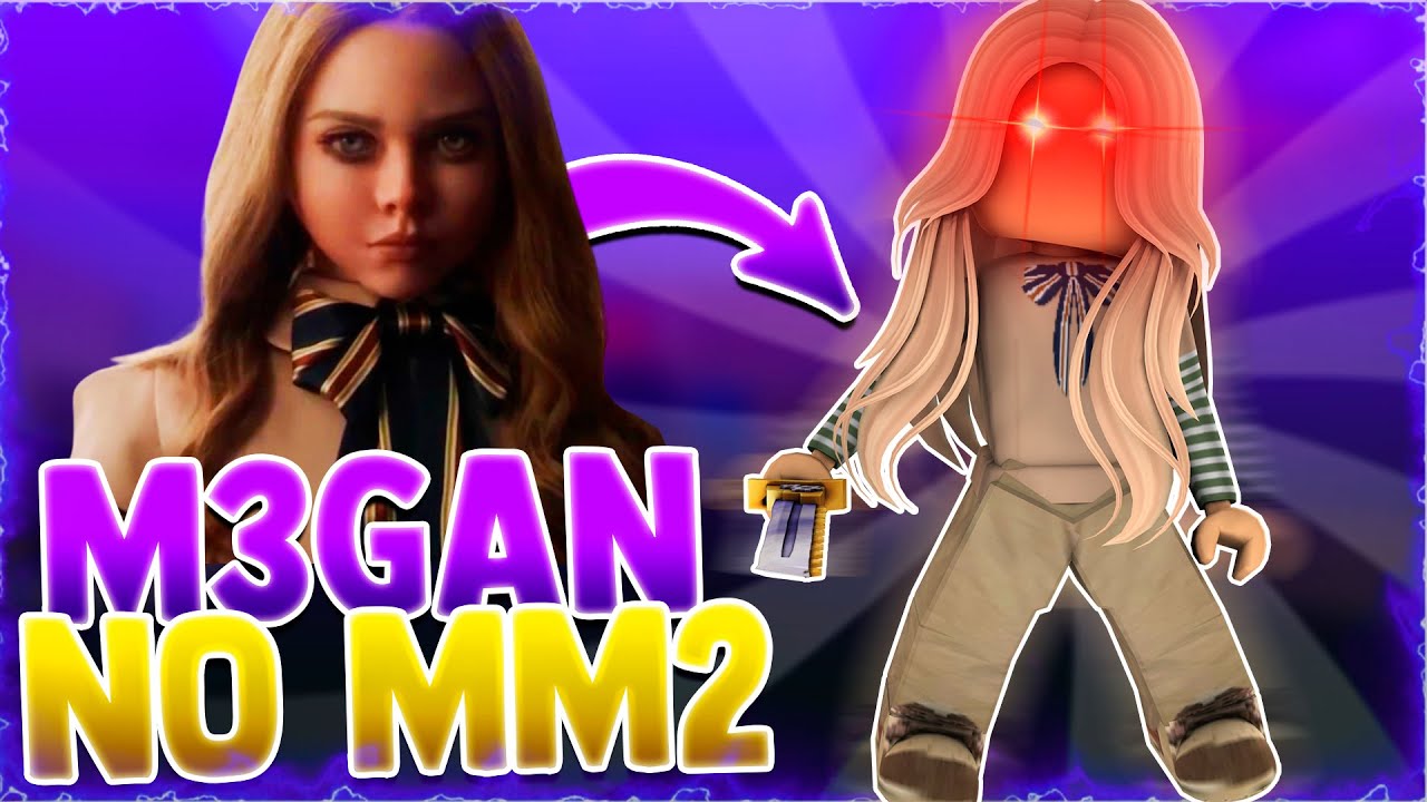 😨 A M3GAN PRO DOMINOU TODOS NO MM2! 😨 [ROBLOX]