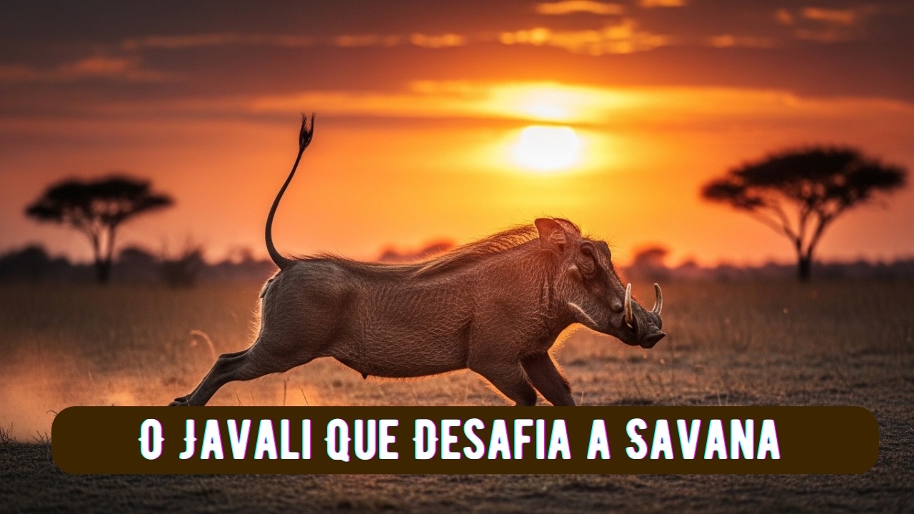 Javali-Africano: O Sobrevivente Brutal da Savana