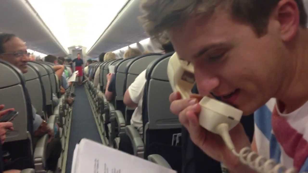 Greg James Lands A Plane...