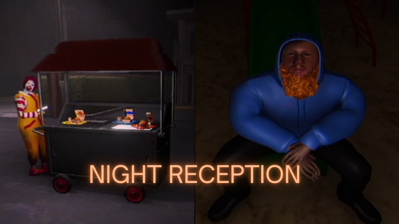 Ronald McDonald & CaseOh Work Together At This Motel?? | NIGHT RECEPTION