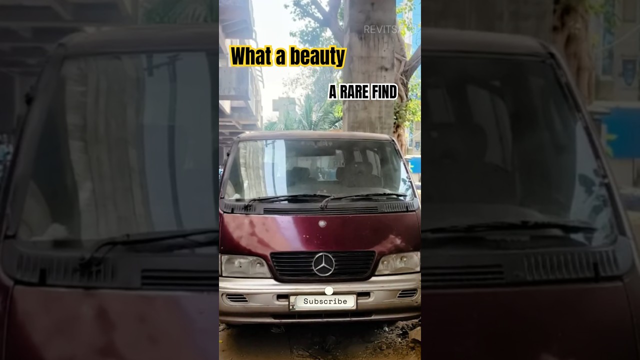 Mercedes-Benz mb 100 2.9d | Very rare van | REVitSAHIL #mercedes #van #vanlife #viralvideo