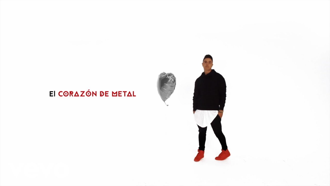 Joey Montana - Coraz&oacute;n De Metal (Lyric Video)