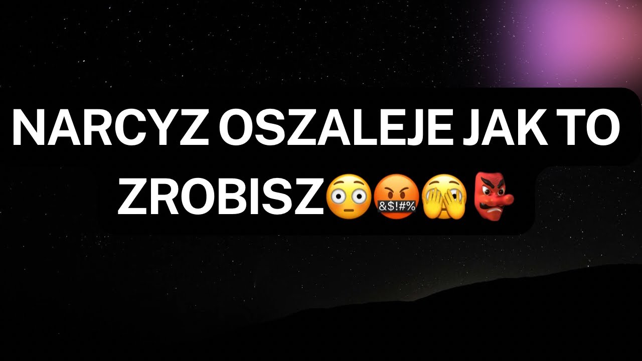 NARCYZ👉NARCYZ OSZALEJE JAK TO ZROBISZ😳🤬🫣👺#narcyz #socjopata #psychopata