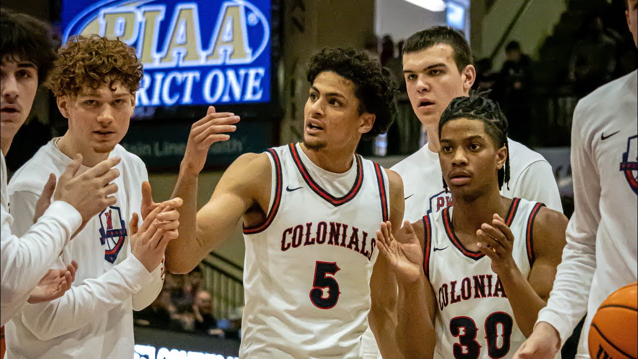 Coatesville high vs Plymouth Whitemarsh high  ( district 1 6A championship)