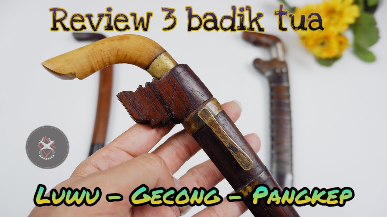 Review Badik Luwu, Gecong, Pangkep tua dengan pamor yang mantap