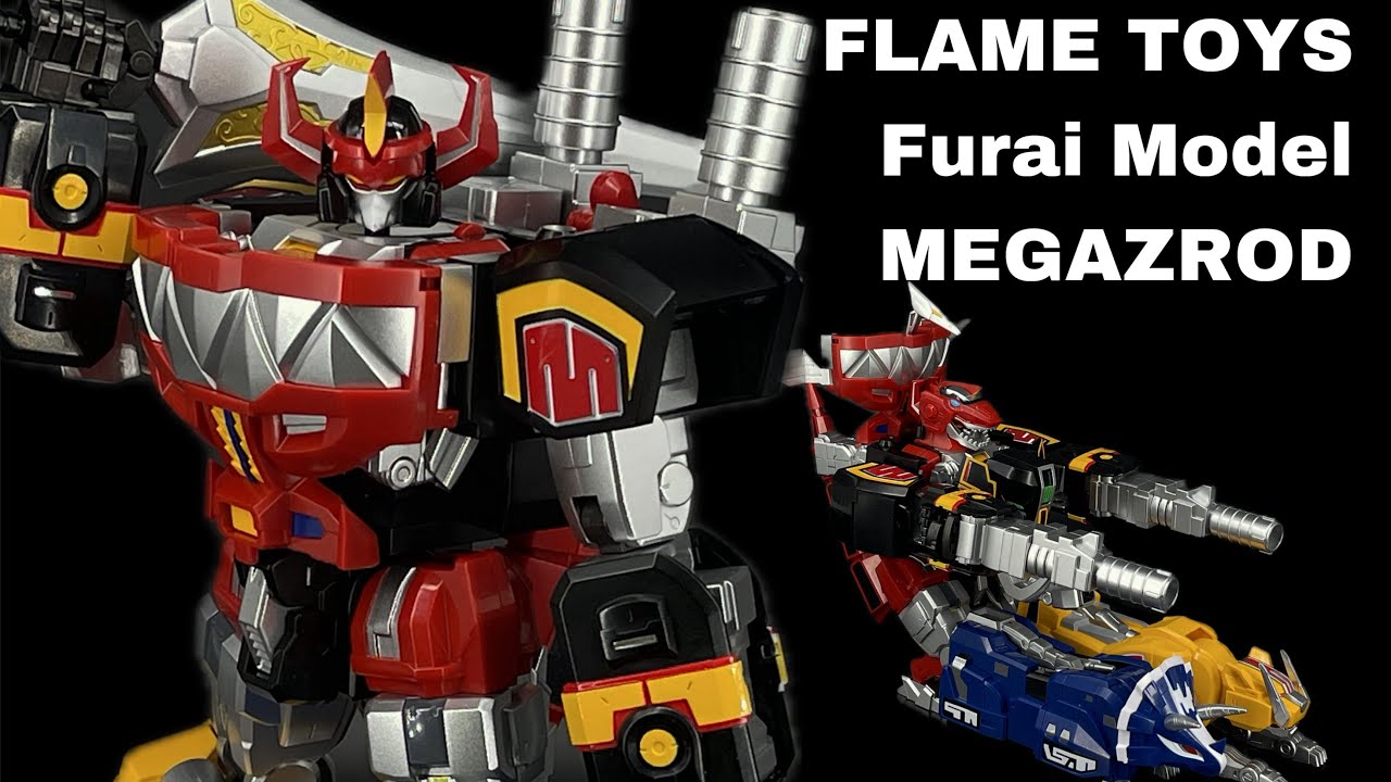 รีวิว FLAME TOYS : MEGAZORD ( FURAI MODEL ) Mighty Morphin Power Rangers