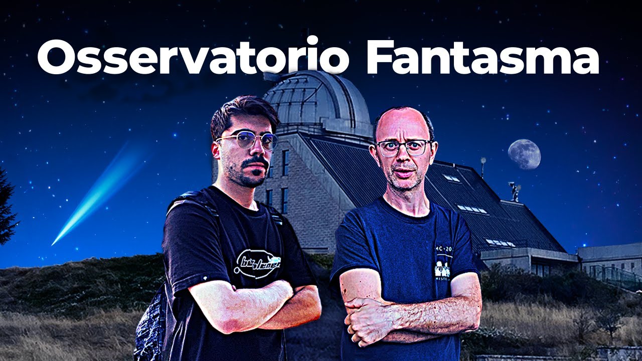 Dentro un Osservatorio Astronomico abbandonato - Qui c'è il 2° Telescopio più grande d'Italia.