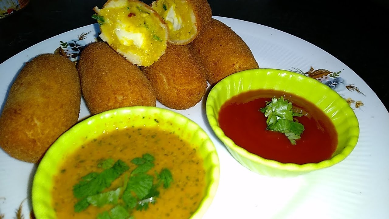Bread Aloo Cheezi Rolls yummy Recipe by Hasbe Zaika