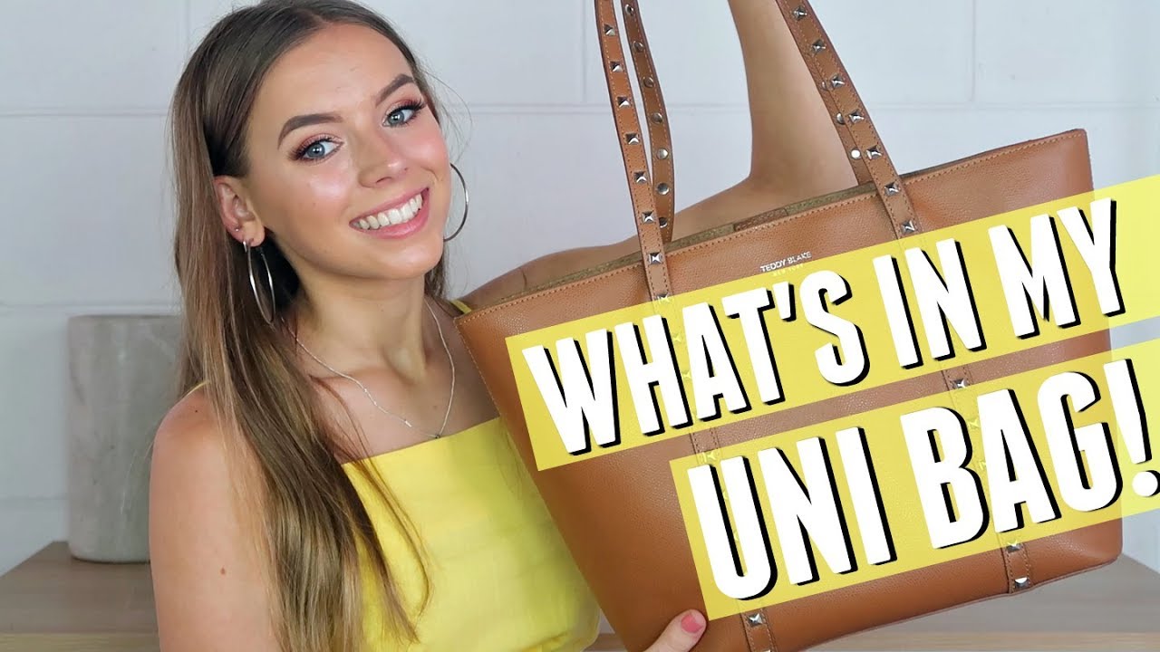 WHAT'S IN MY UNI BAG?! | What I take to university!