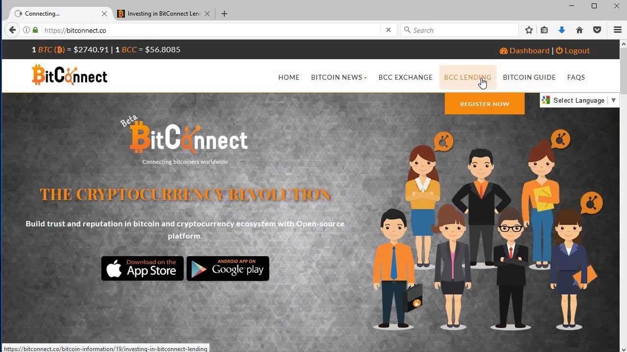 BitConnect Review - Week 1 Loan