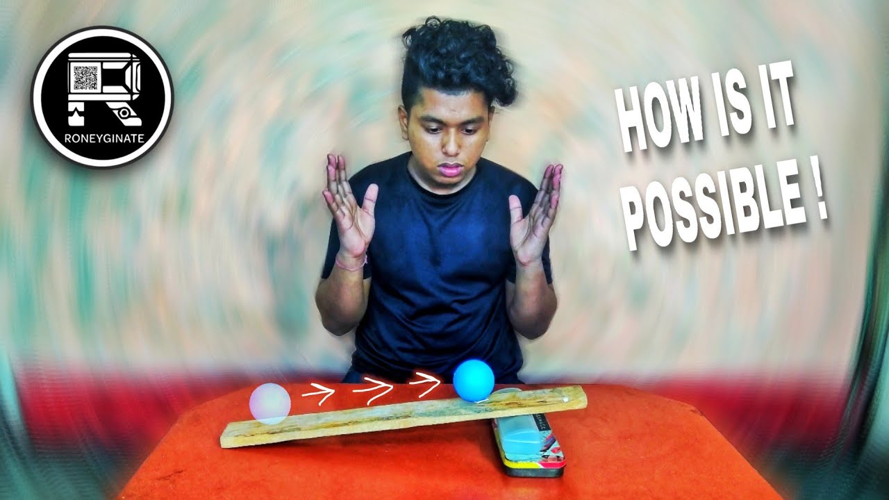 Anti gravity slope illusion by changing perspective
