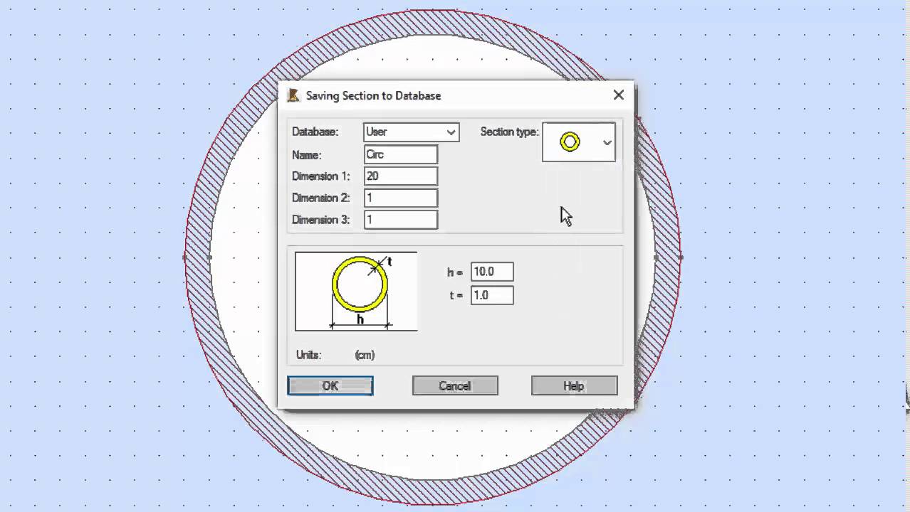 Exercise 12 - Section Definition (Robot Structural Analysis)