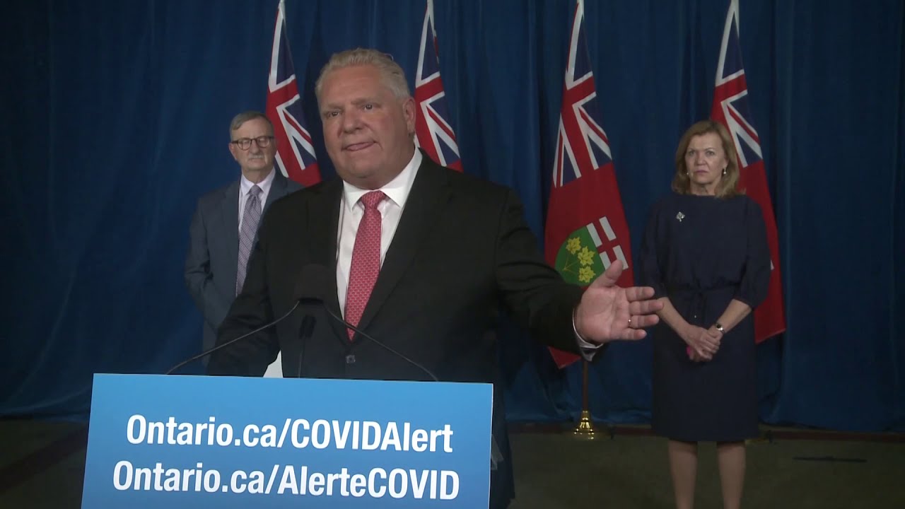 Premier Ford makes an announcement at Queen's Park | Nov 25