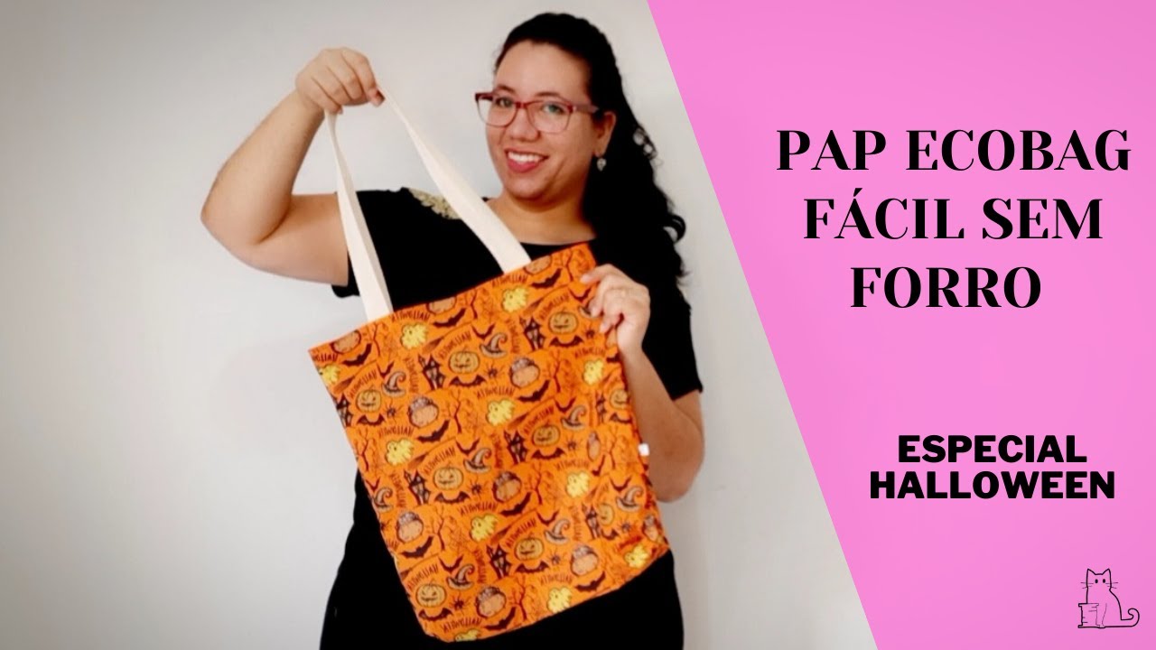 PAP ECOBAG FÁCIL SEM FORRO ESPECIAL HALLOWEEN