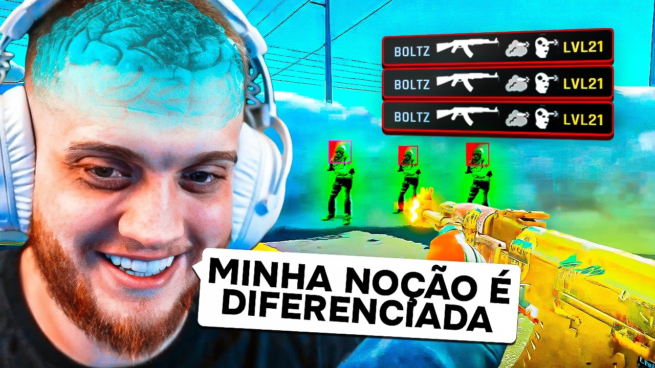 MINHA NOÇÃO DE JOGO É DIFERENCIADA! 😎 Feat. Pesadelo