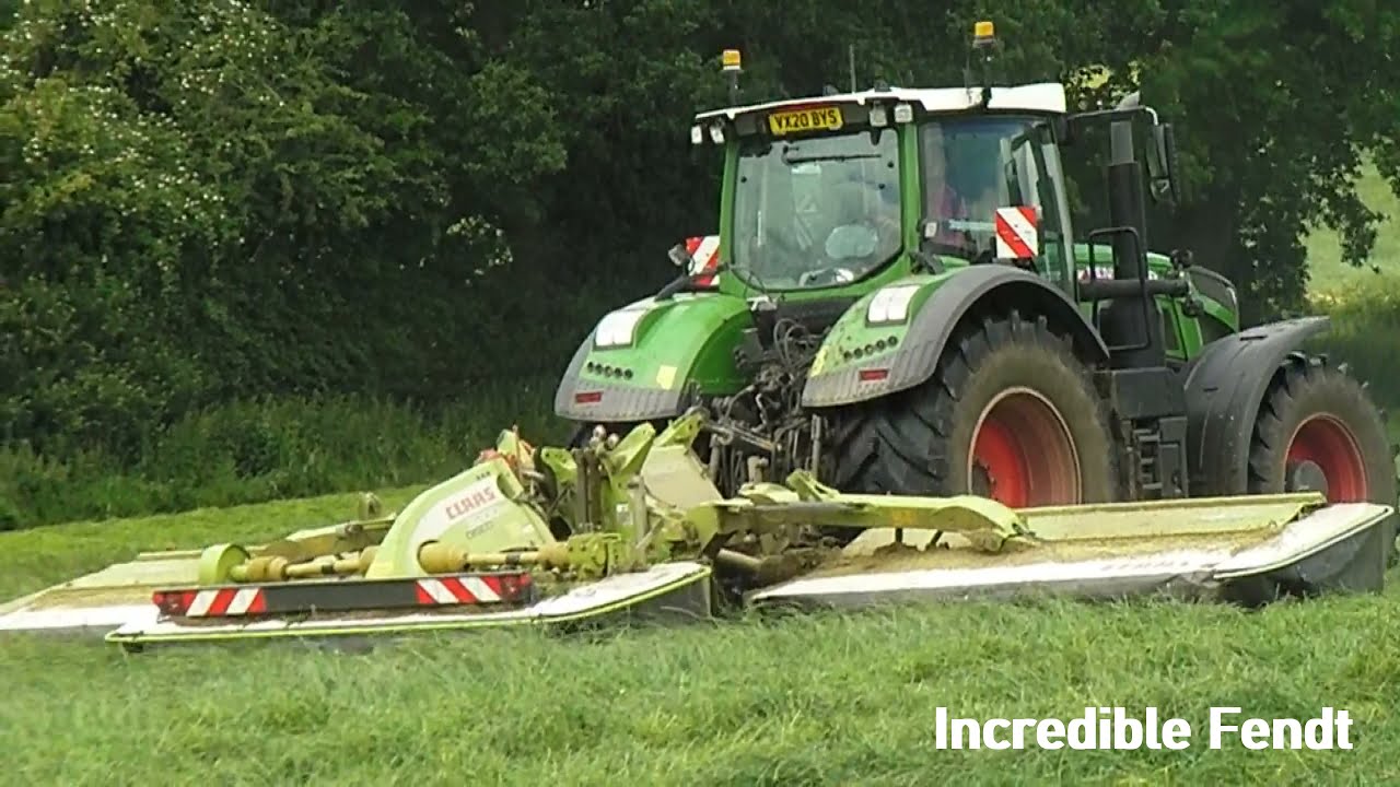 2020 Fendt 942 Vario Profi-Plus 9.0 Litre 6-Cyl Diesel Tractor (415HP) with Claas Triple Mower