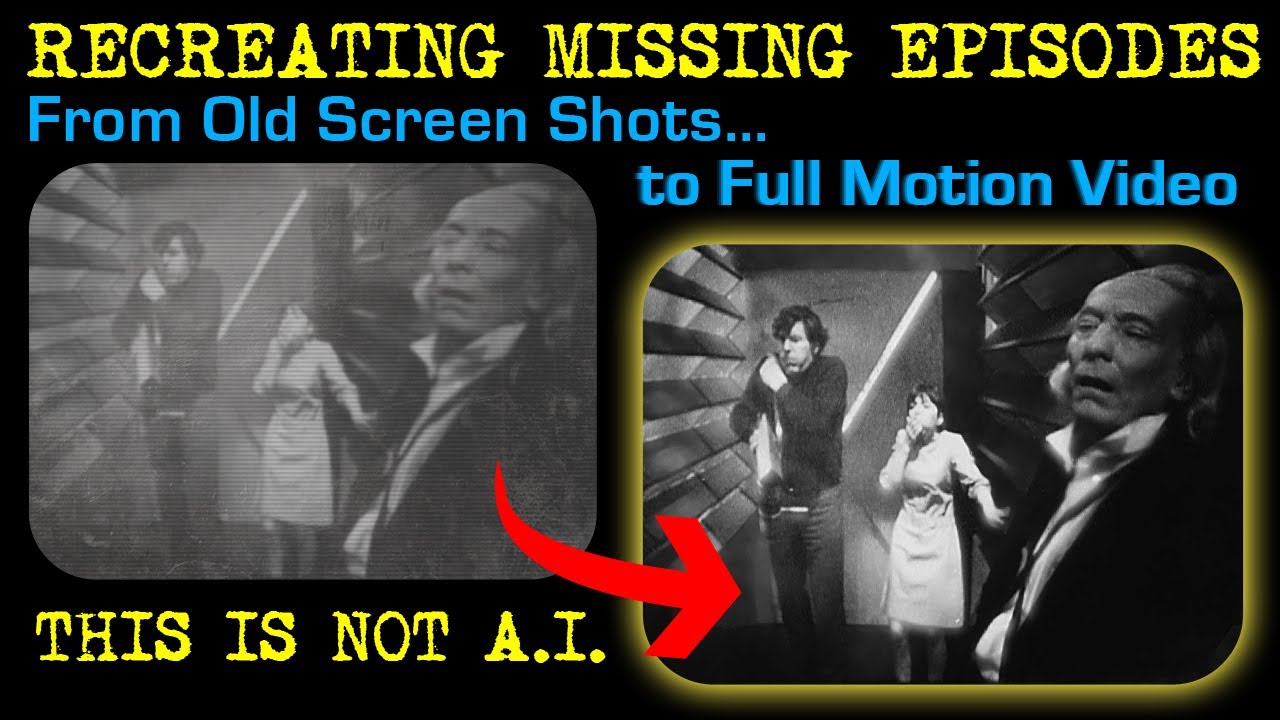 The Most Authentic Recreation of Missing Doctor Who Possible! 🎞️