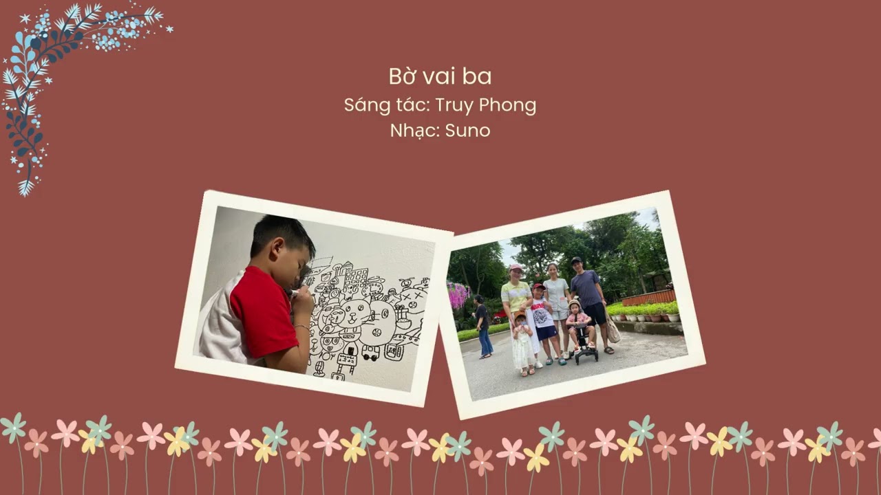 Bờ Vai Ba - Nhạc nhẹ tình cha con -- Quà tặng cuộc sống