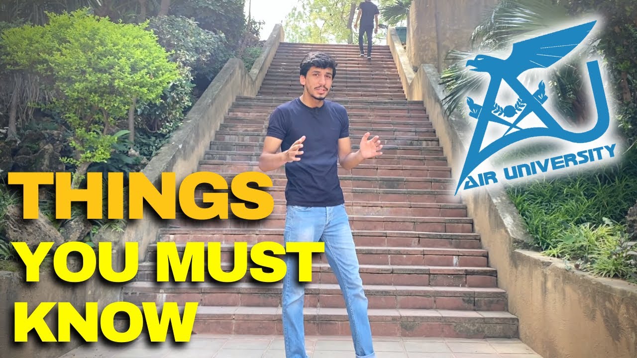 Air University Islamabad Campus Tour 2023 - Life at Air University