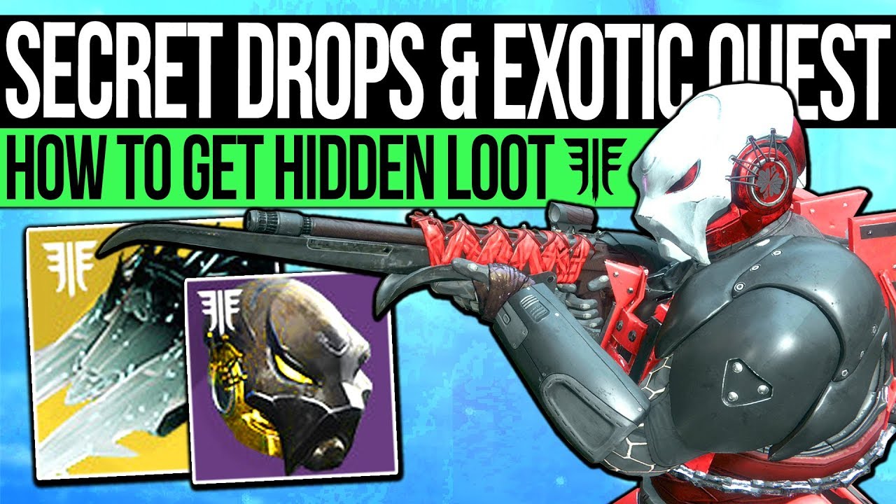 Destiny 2 | SECRET ENEMY LOOT & EXOTIC QUEST! Hidden Themed Gear, Awoken Exotic, Scorn Weapon & More