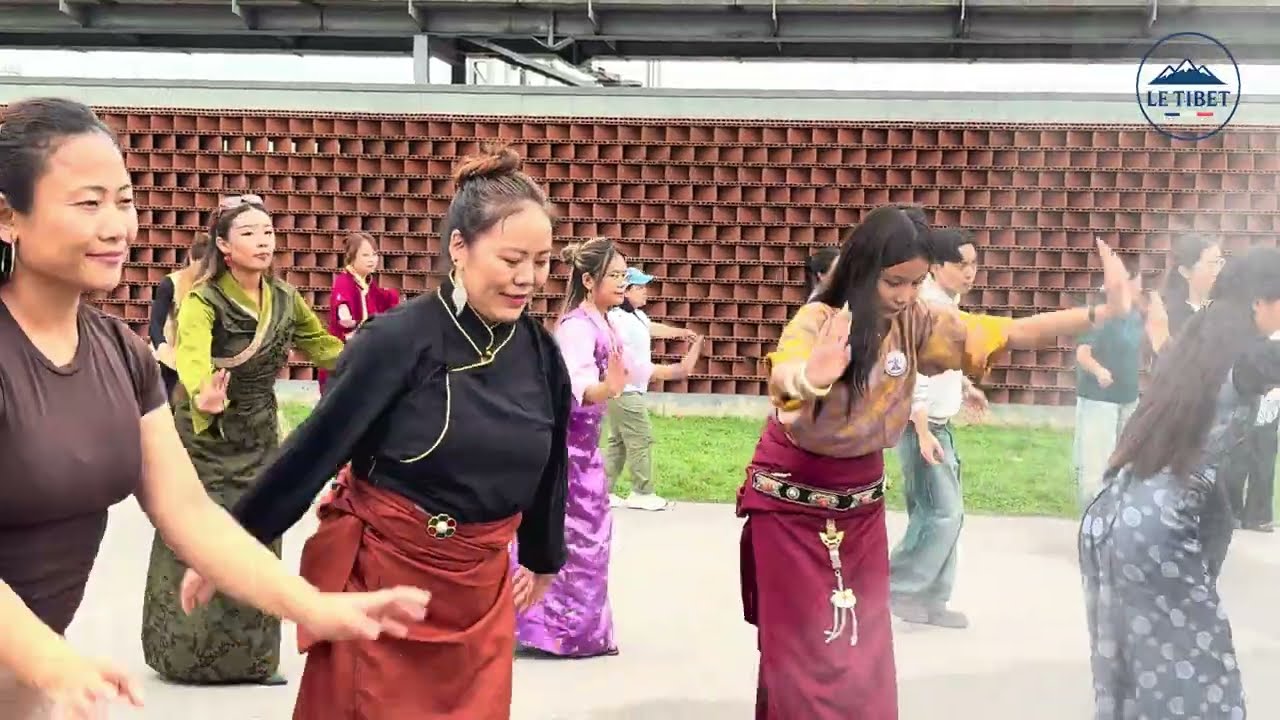 ལྷག་དཀར་སྒོར་གཞས། //Feel The Rhythm of Tibet’s Future // #paris #gorshey #part2 