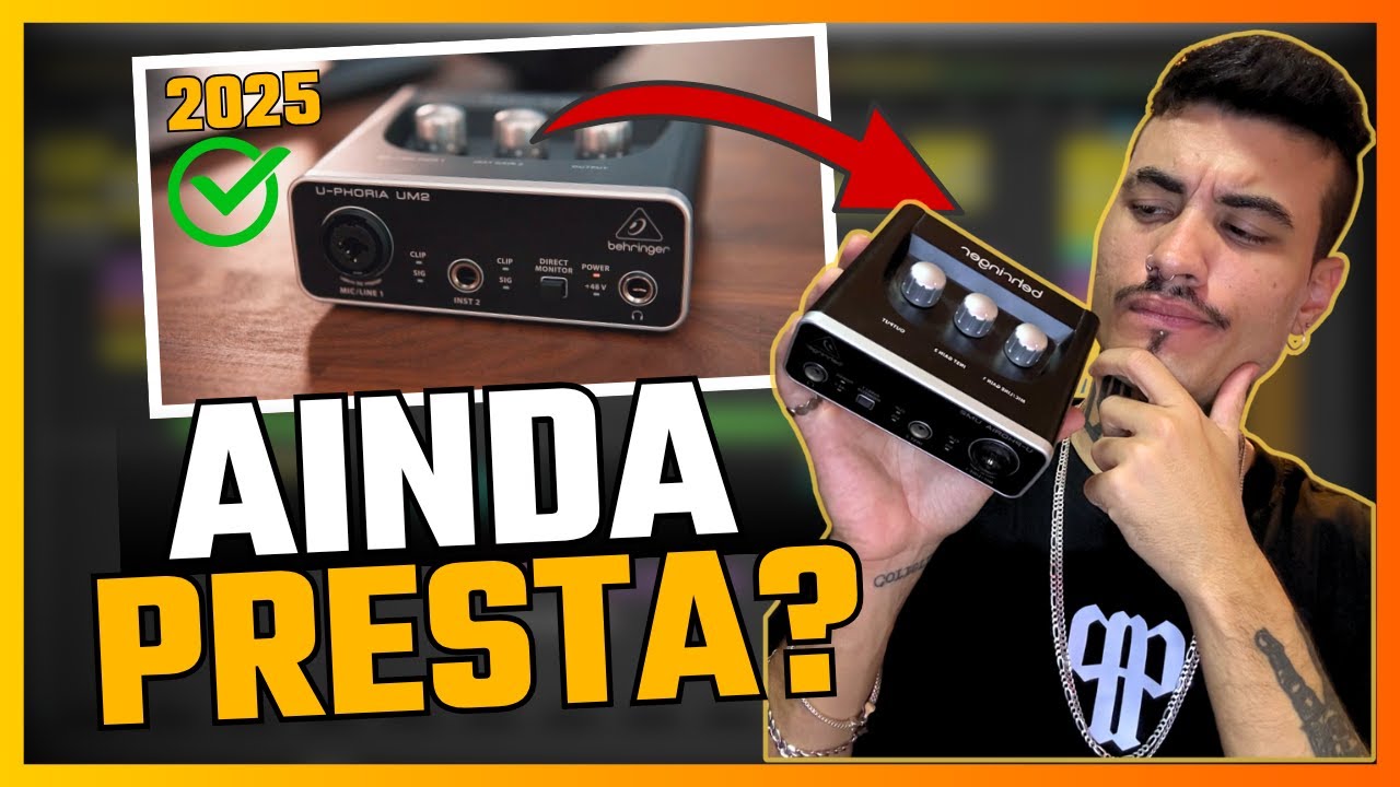 AINDA VALE A PENA COMPRAR A INTERFACE BEHRINGER U-PHORIA UM2 EM 2025? [Review + Driver Download]
