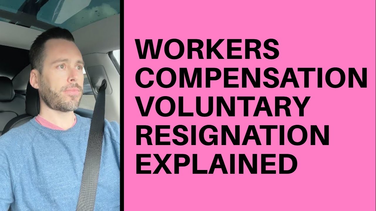 Injury Lawyer Explains Why A Voluntary Resignation For A Lump Sum Workers Comp Settlement #law