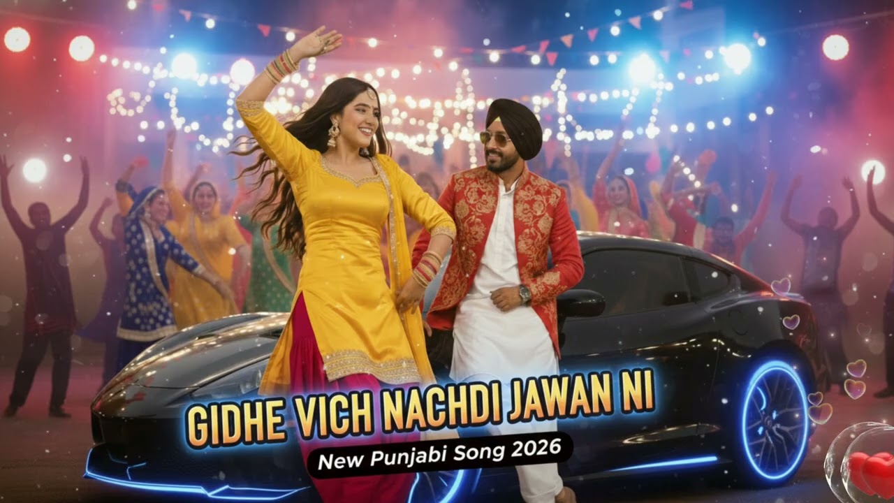 Gidhe Vich Nachdi Jawan Ni 🔥 | AI Generated Punjabi Song 2026 | Suno AI | Prime Desi Music