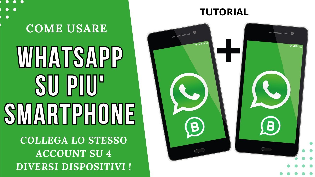 Come usare WHATSAPP su due o più TELEFONI (con lo stesso account)